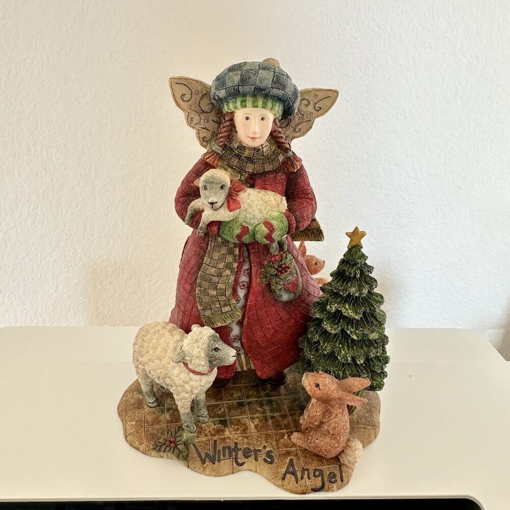 Everyday Angels Abigail Winter's Angel 1st Edition Susan Winget Figurine 1999
